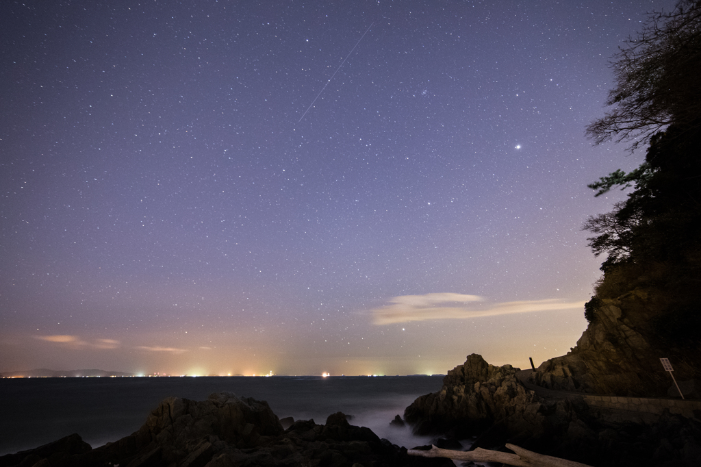 願い叶いて　流星ひとつ