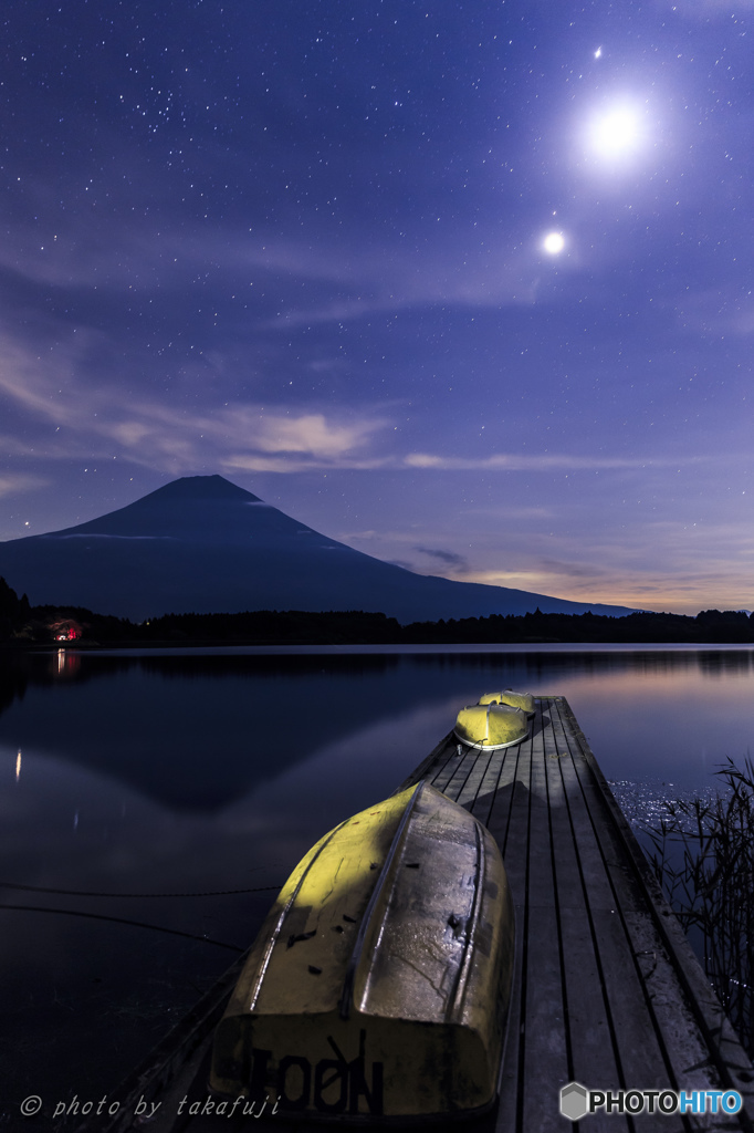 月と火星と金星と・・・