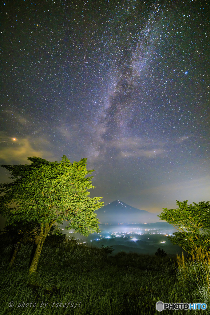 夏夜の煌めき