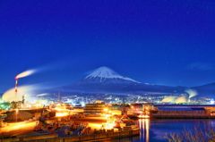 凍てつく夜風に吹かれて(HDR)