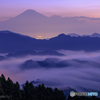 雲河瀑布の如く