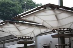 拡声器。