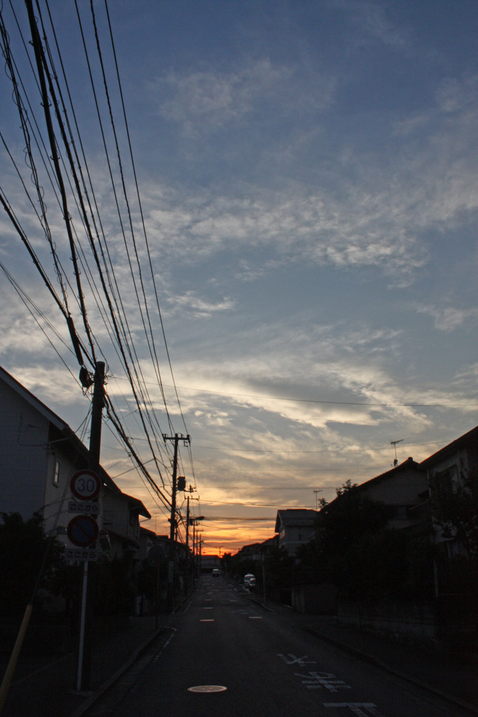ある日の夕景4