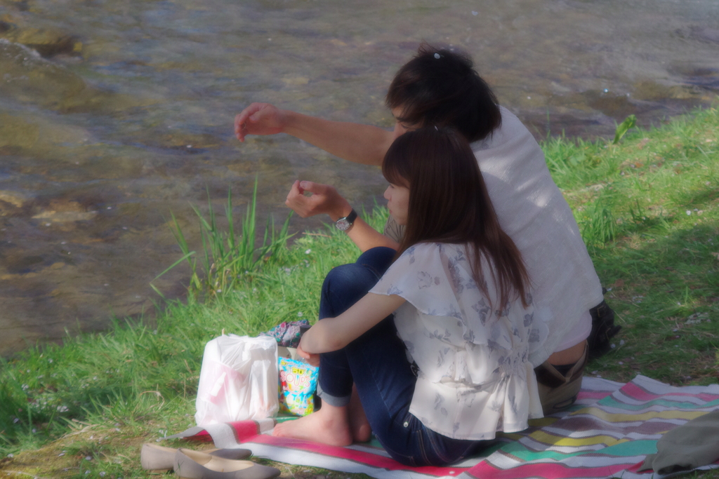 花の髪飾り