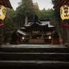 夕刻の御岩神社