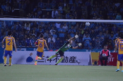 後半ぎりぎり同点ゴール