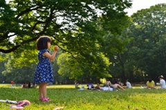 初夏の公園
