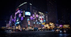 明洞のクリスマス