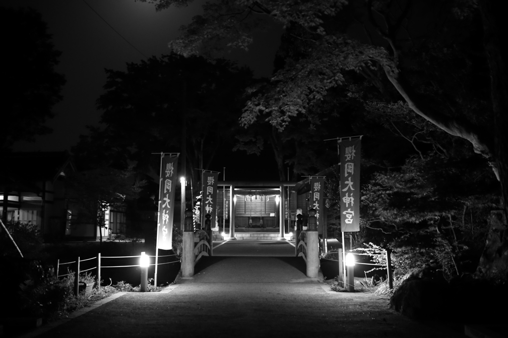 夜の神社