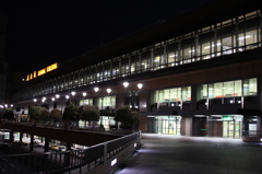 Sendai station at late-night
