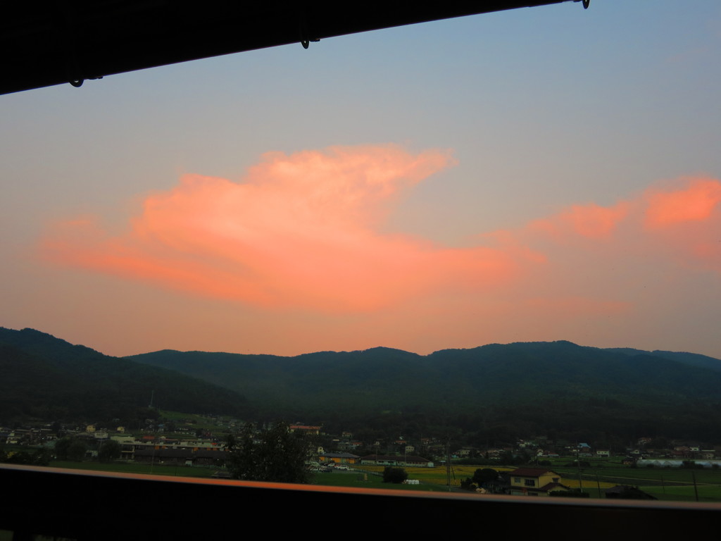 夕焼けの眺めIMG_1887