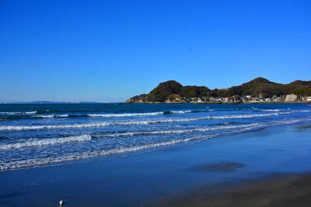 冬の海岸