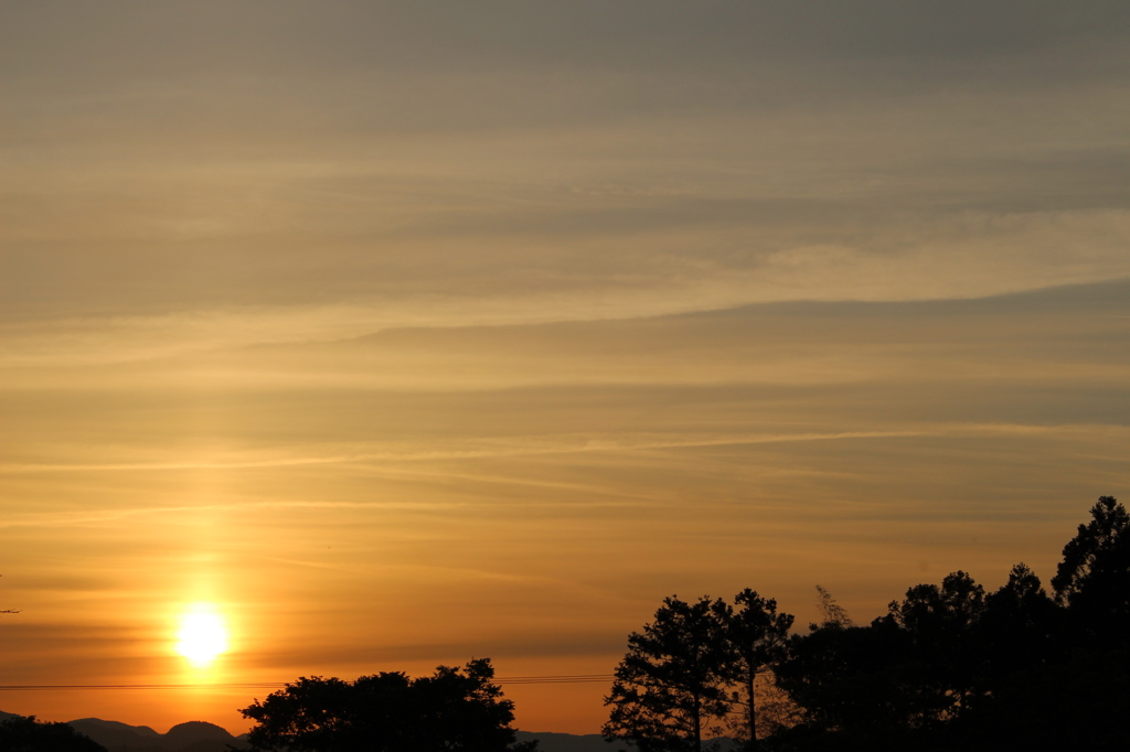 夕焼け