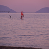 夕方の海