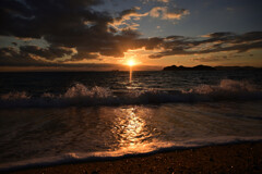 夕暮れ