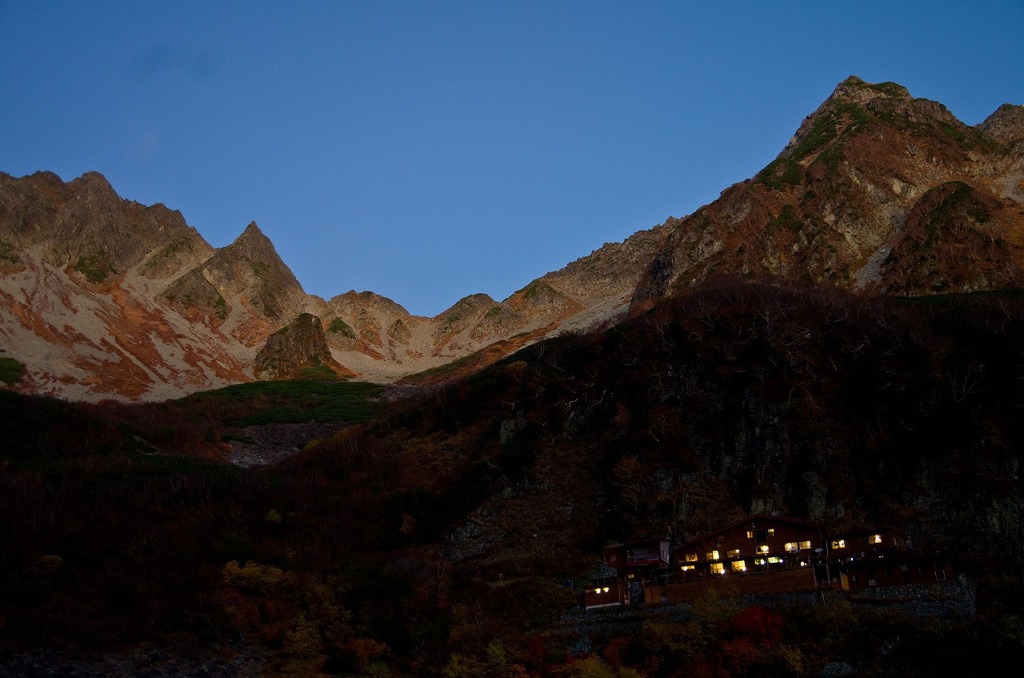 涸沢の夜明　Ⅱ