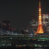 東京湾と東京タワー１