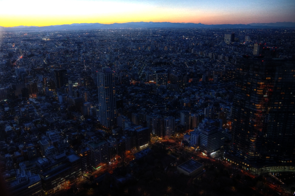 新宿夕景4