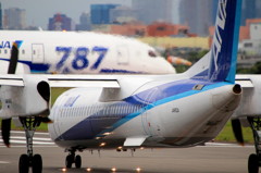 揺れる７８７