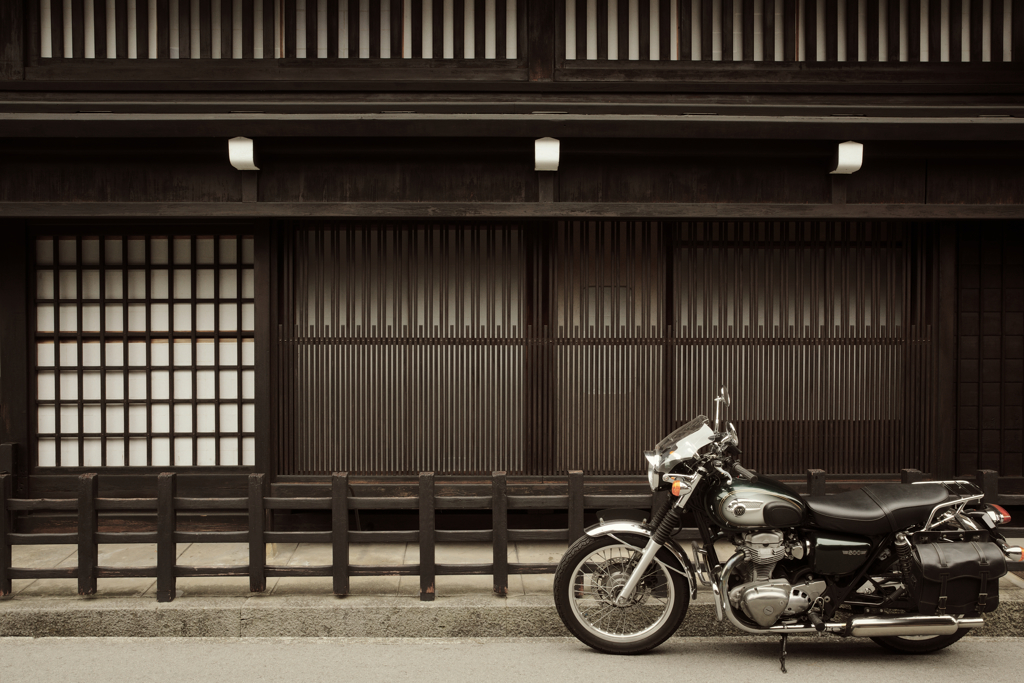 商人街の一角にて。