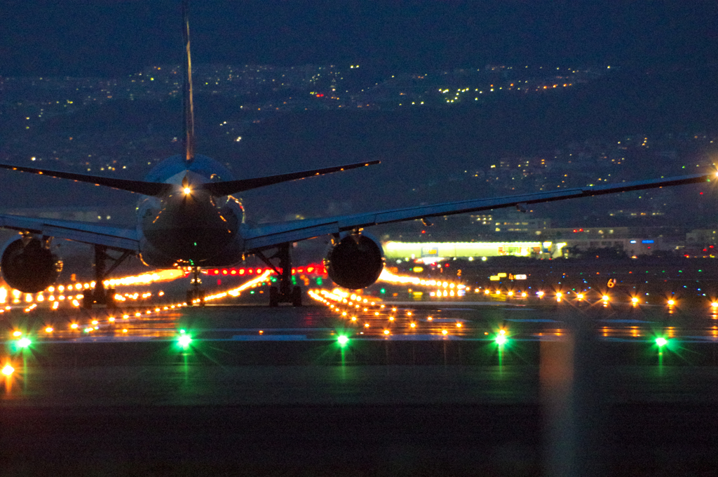 離陸待機