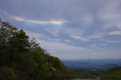 大山で見た環水平アーク