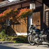 秋の宿場町