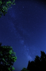 蔵王の夜空