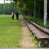 公園のベンチ