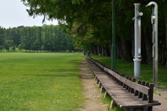 公園のベンチ