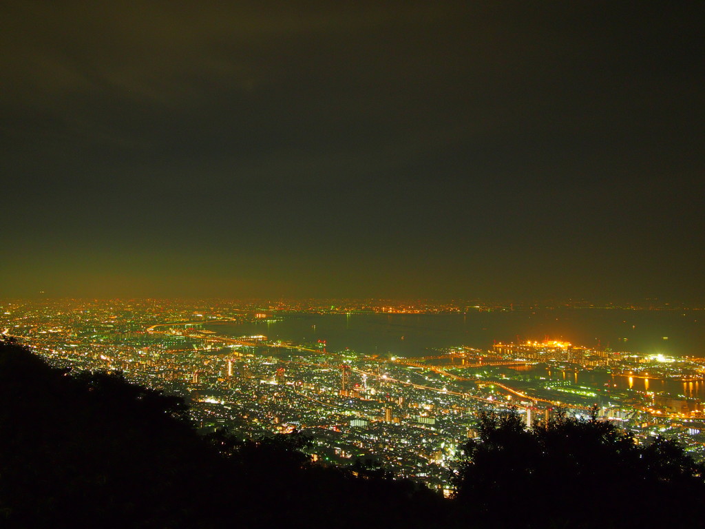 摩耶山からの夜景