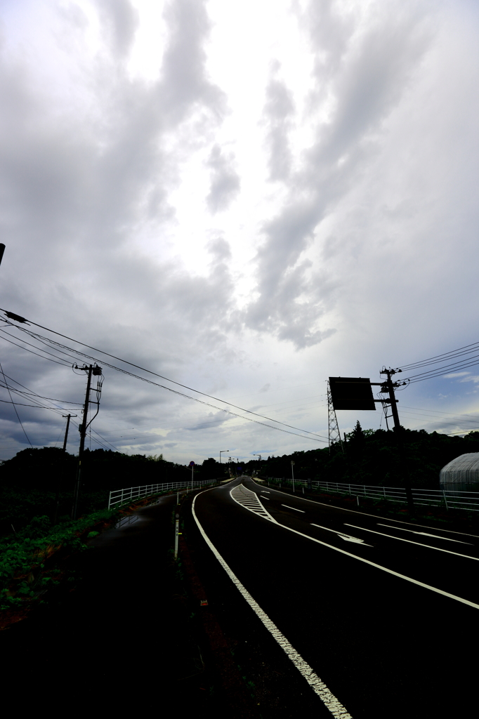 雲の道