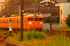 オレンジ電車