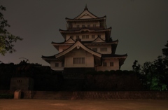夜の千葉城