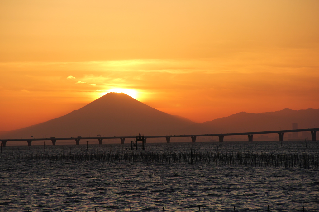 ダイヤモンド富士