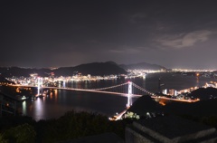 関門海峡の夜景