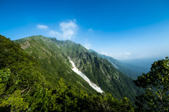 初夏の谷川岳