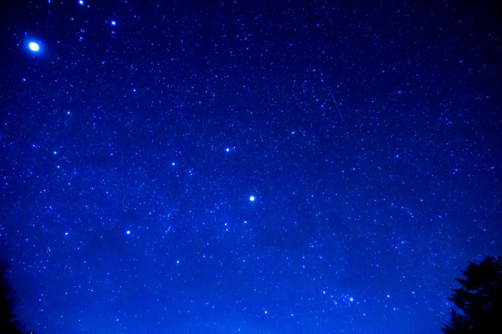夏沢の夜空
