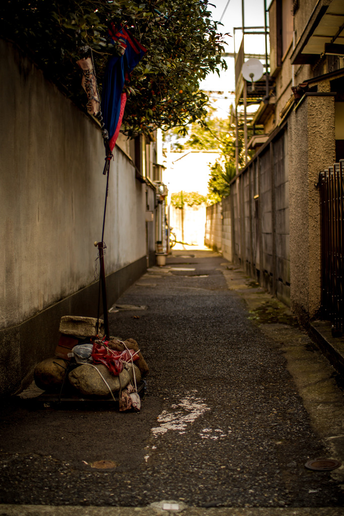 麻布の裏路地