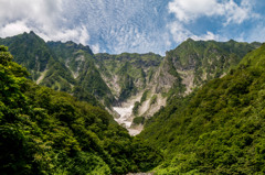 真夏の一ノ倉沢