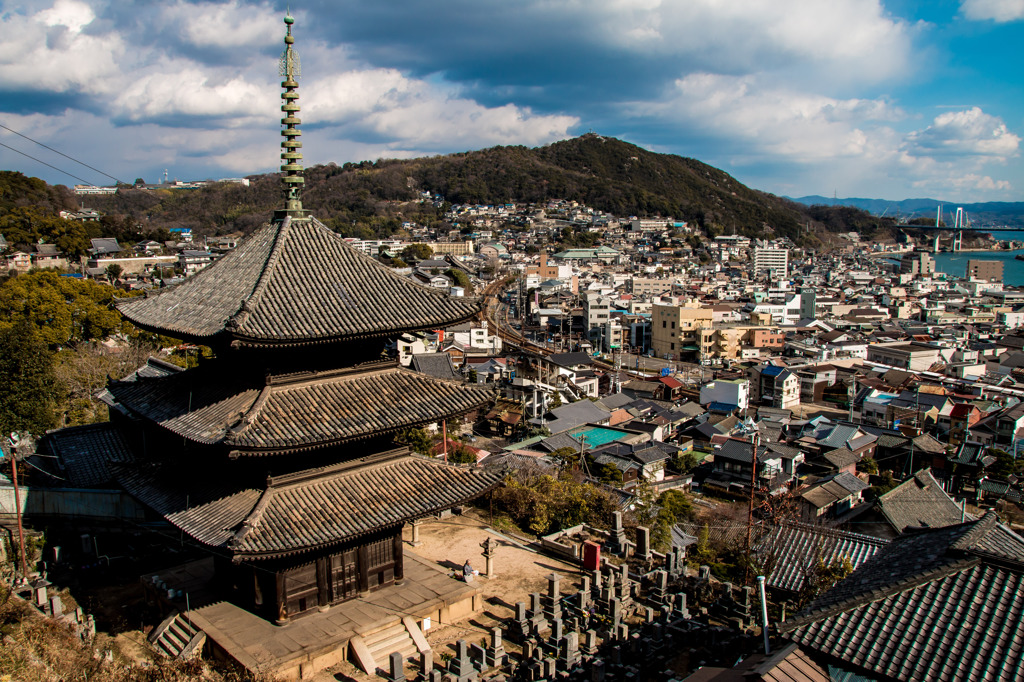 千光寺から見下ろして