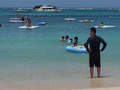 沖縄の海水浴