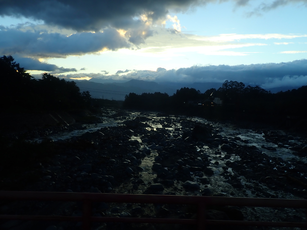 菅の台からしらび平まで