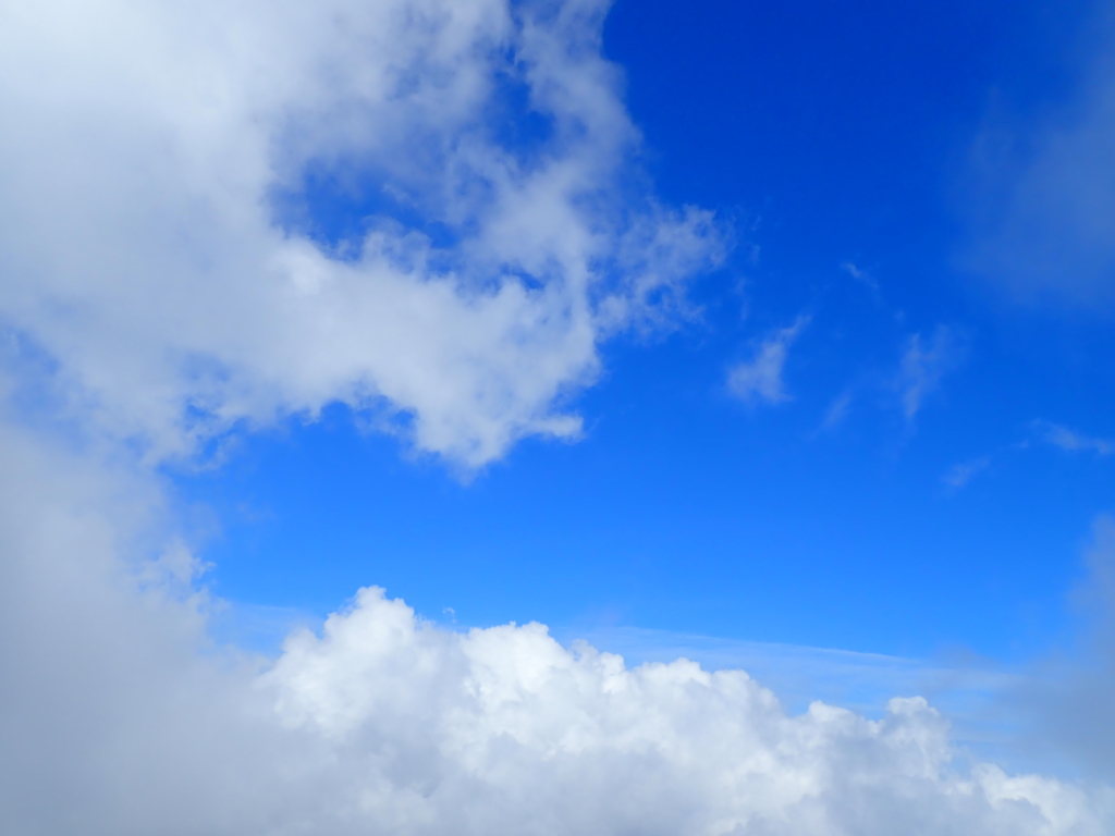 雲の切れ間