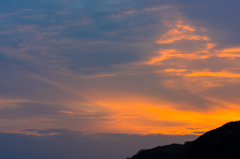 Sunset orange