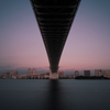 Rainbowbridge sunset