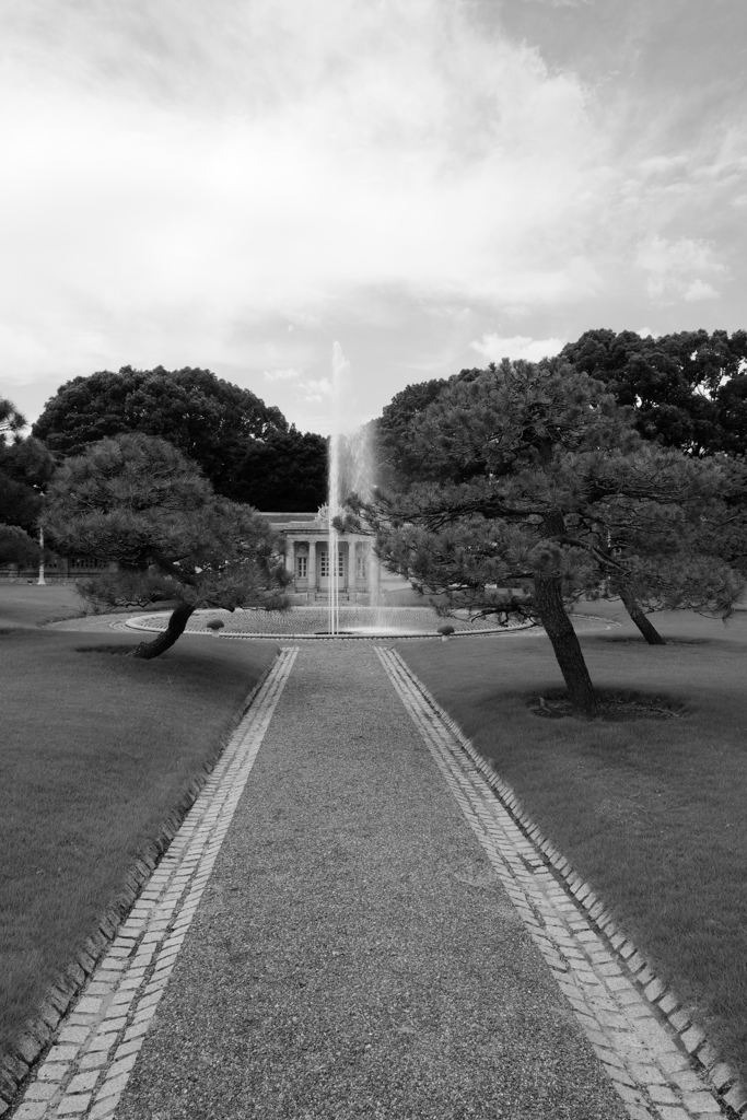 赤坂迎賓館　前庭