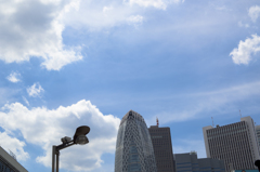 The sky of Shinjyuku