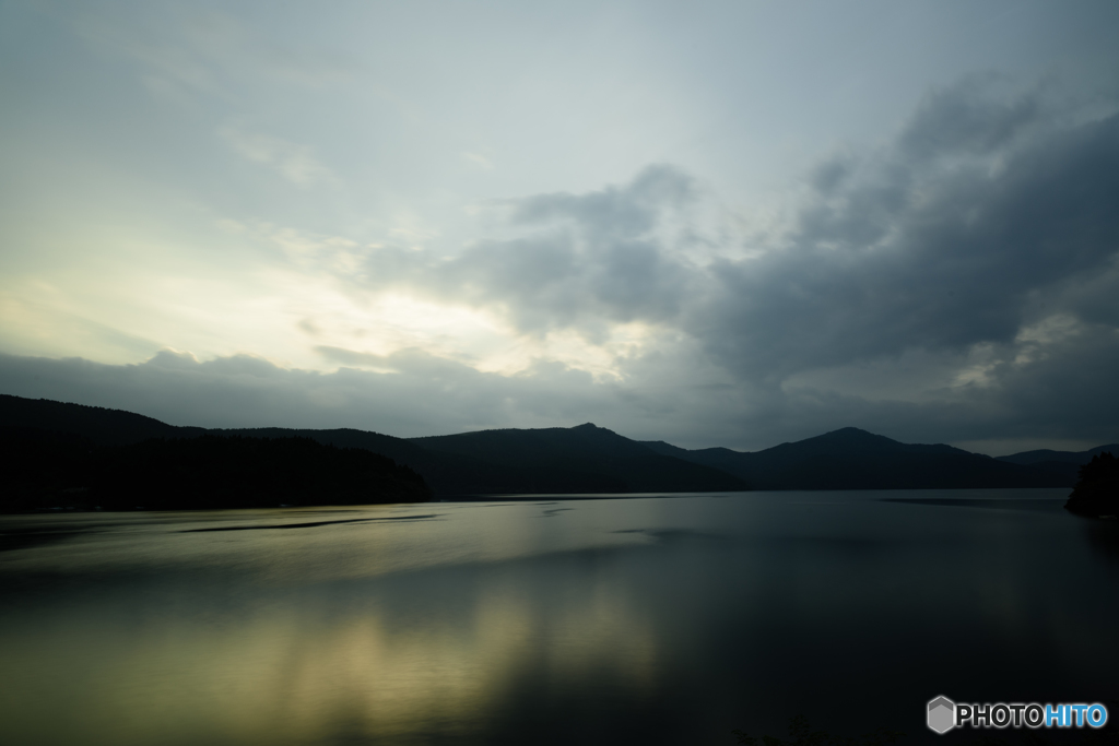 芦ノ湖　sunset
