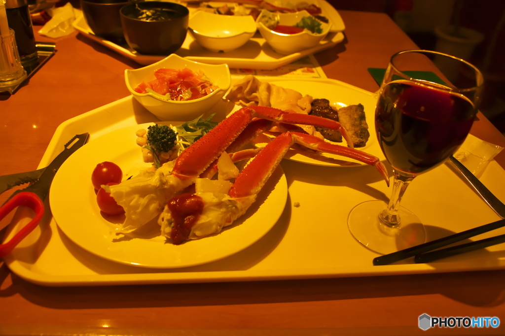 夕食